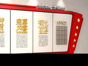 党建活动室与文化墙设计 高清模板与效果图精选指南